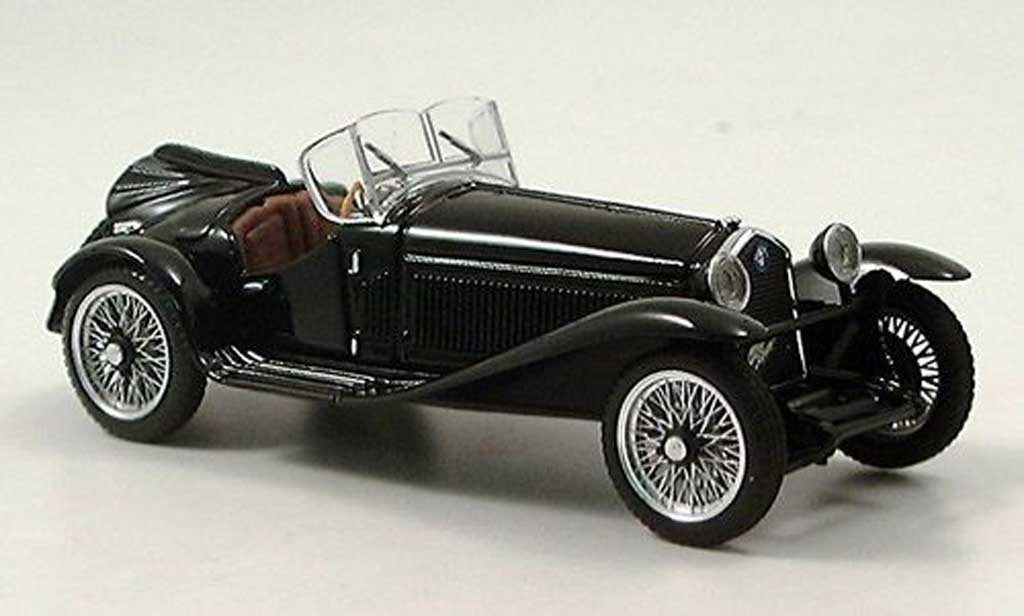 Alfa Romeo 2300 1/43 Brumm zwart RHD 1931 modelauto