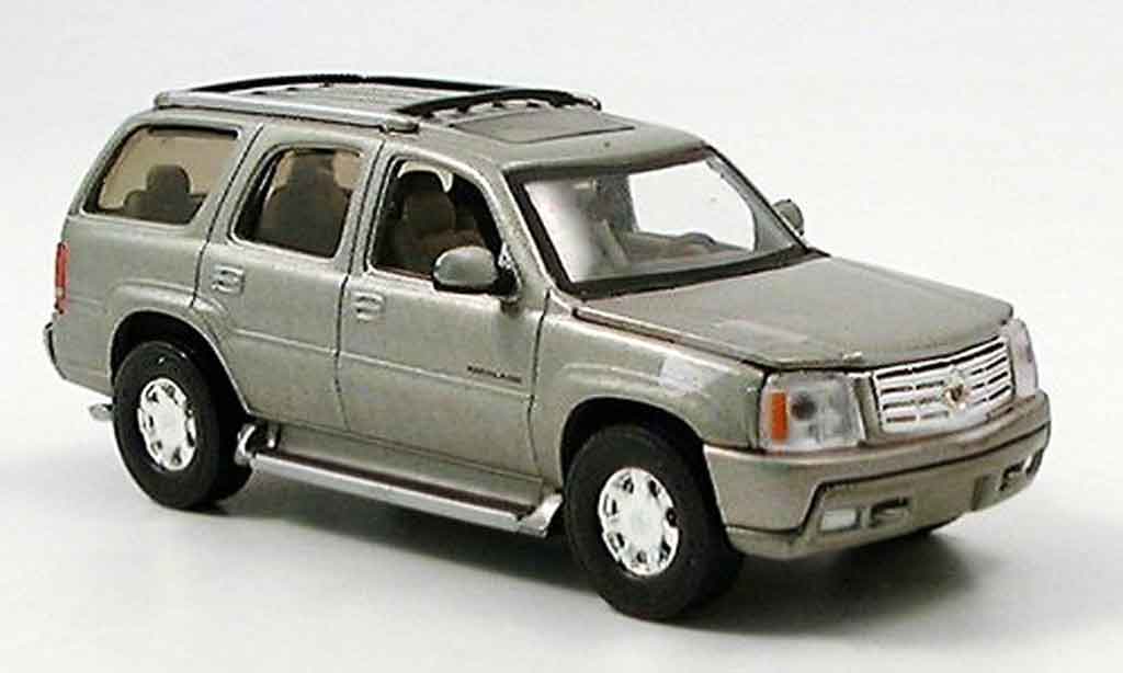 Cadillac Escalade 1/43 Del Prado grijs modelauto