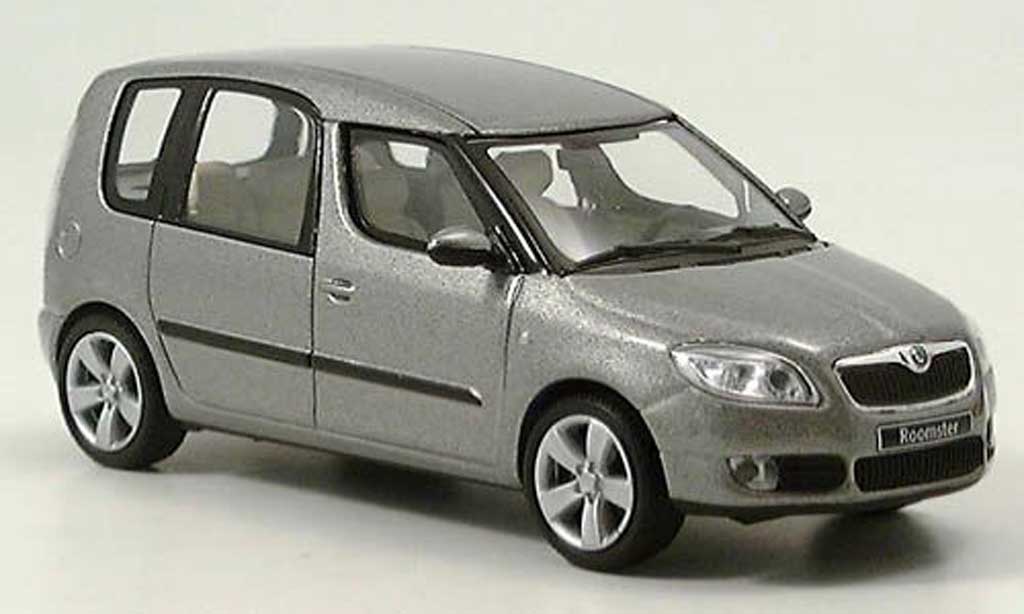 Skoda Roomster 1/43 Abrex anthrazit 2006 modelauto