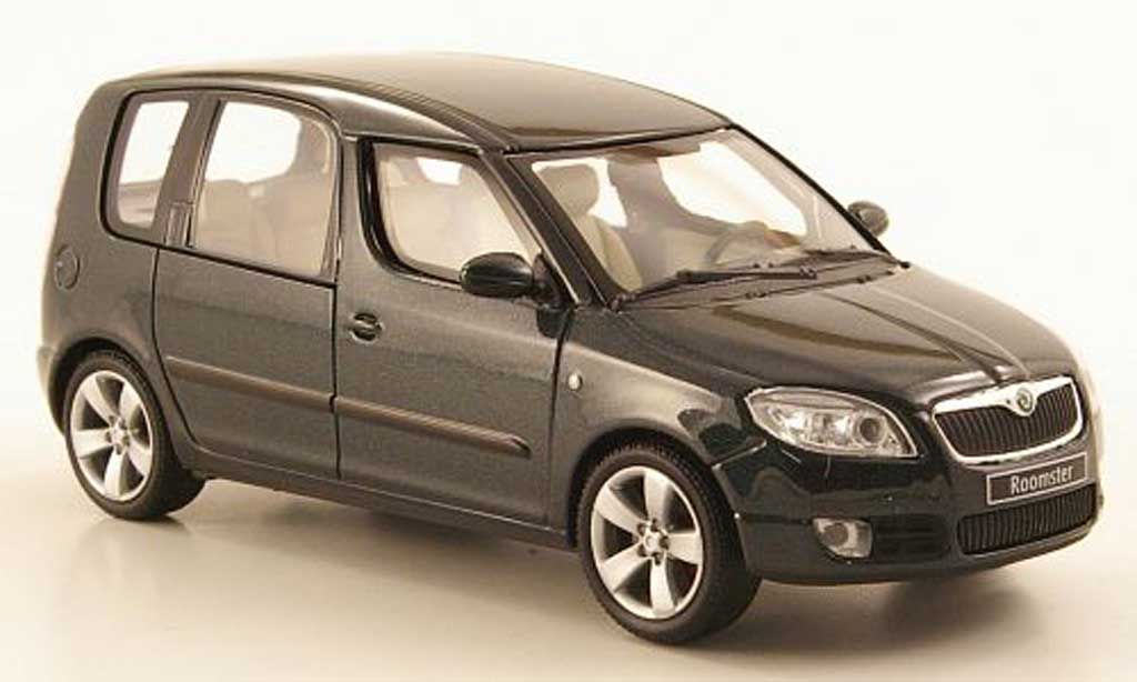 Skoda Roomster 1/43 Abrex grun 2006 modelauto