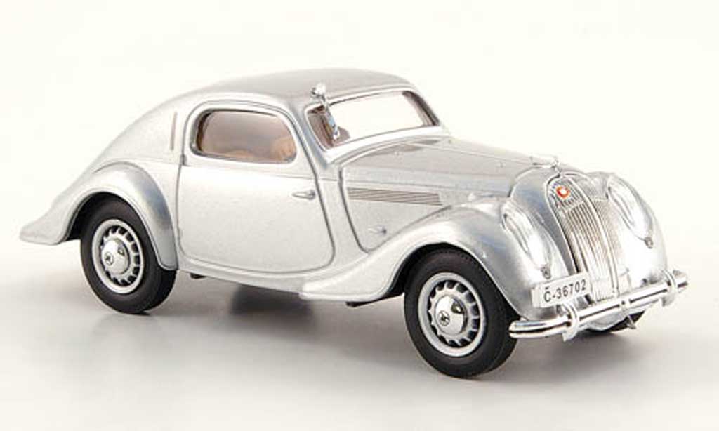 Skoda Popular Sport 1/43 Abrex Monte Carlo grijs 1935 modelauto