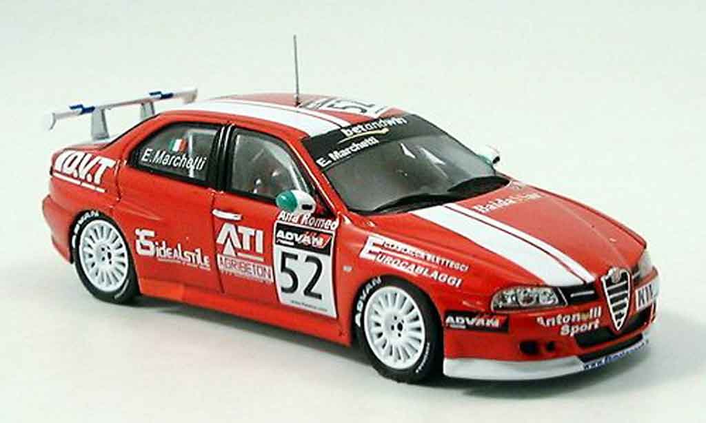 Alfa Romeo 156 GTA WTCC 1/43 Spark GTA WTCC no. 52 marchetti 2006 modelauto