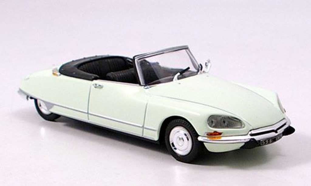 Citroen DS 21 1/43 Norev 21 cabriolet wit 1970 modelauto