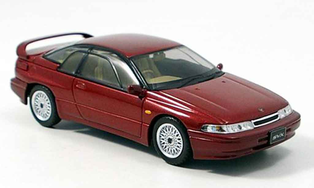 Subaru Arcyone 1/43 Norev s4 rood modelauto