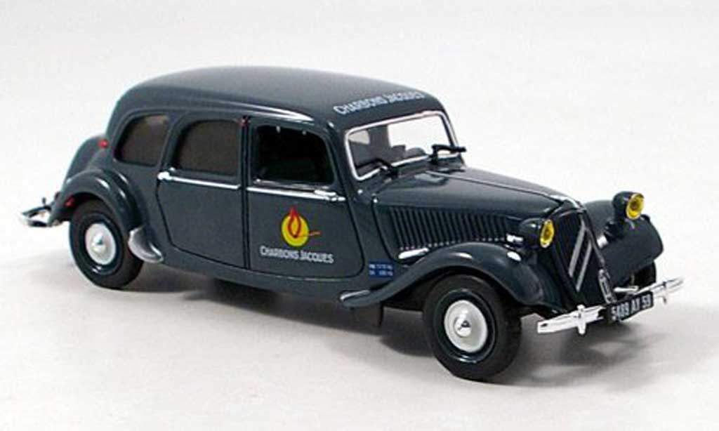 Citroen Traction 11 1/43 Norev 11 Commerciale Charbon Jacques modelauto