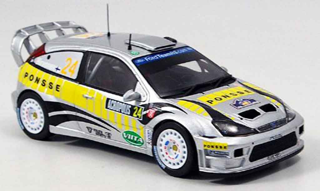 Ford Focus RS WRC 1/43 IXO RS WRC No.24 Rally Akropolis 2005 modelauto