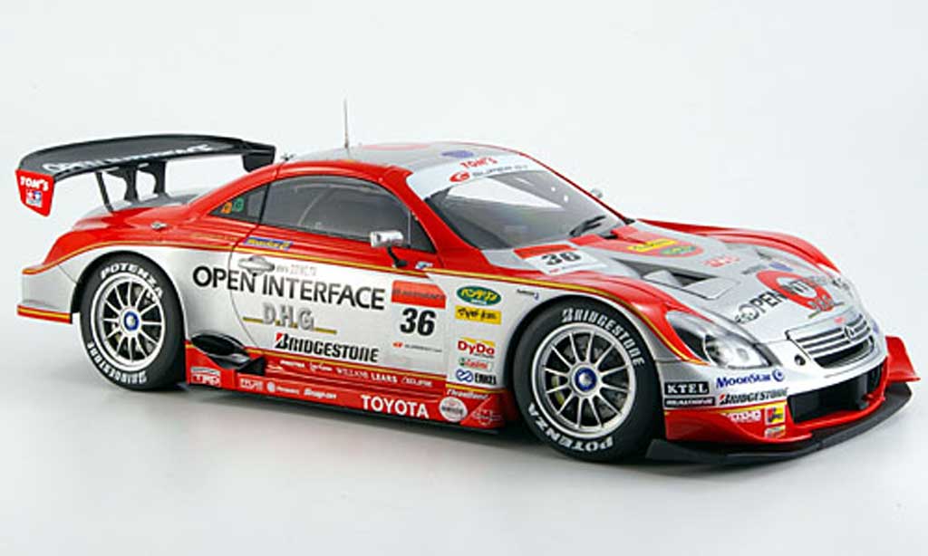 Lexus SC 430 1/18 Autoart 430 toms no.36 super gt 2006 modelauto