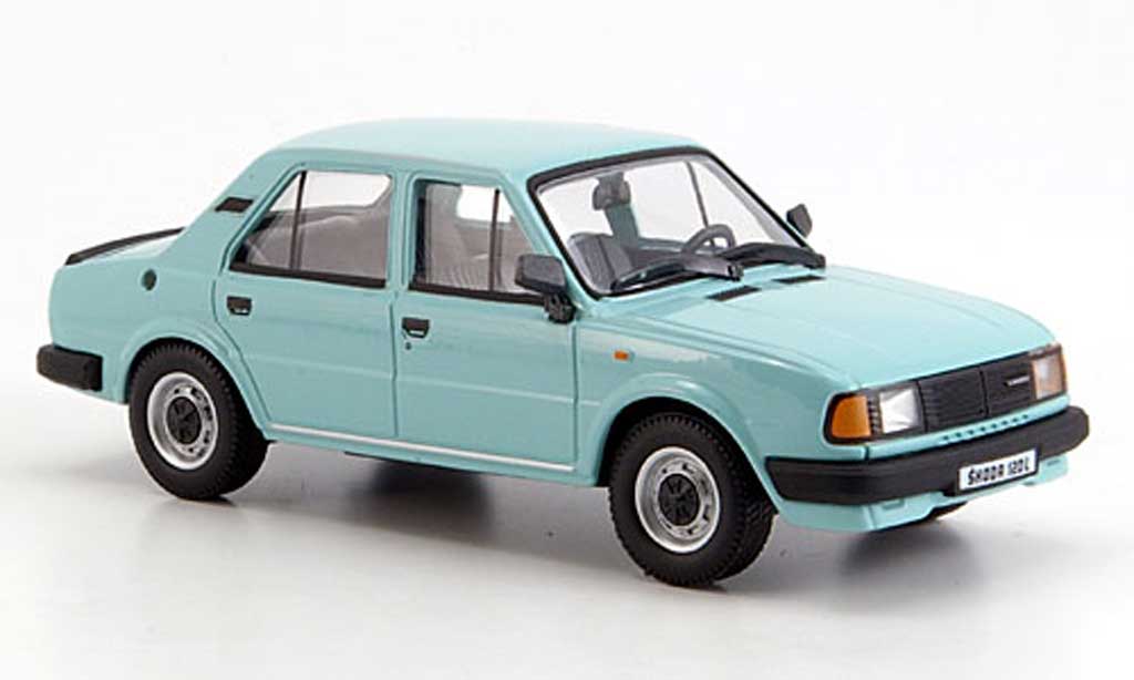 Skoda 120 1/43 Abrex L turkis 1986 modelauto