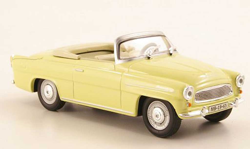 Skoda Felicia 1/43 Abrex Roadster beige modelauto