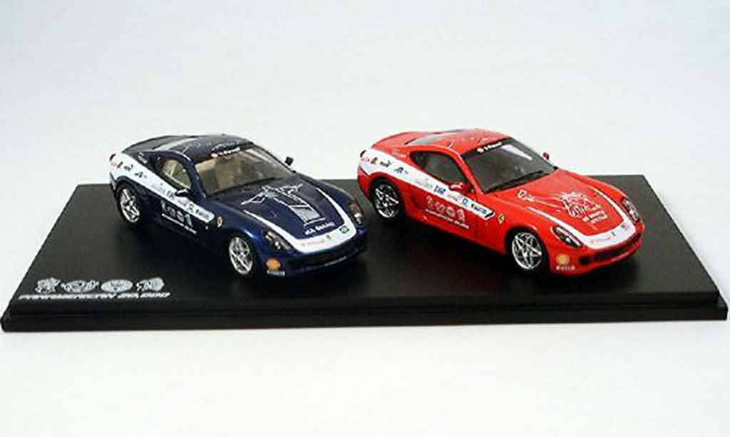 Ferrari 599 GTB 1/43 Red Line GTB panamerica set 2006 modelauto