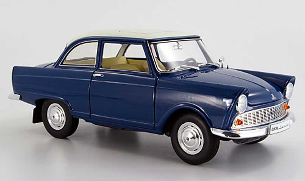 DKW Junior 1/18 Revell blauw grun wit 1959 modelauto