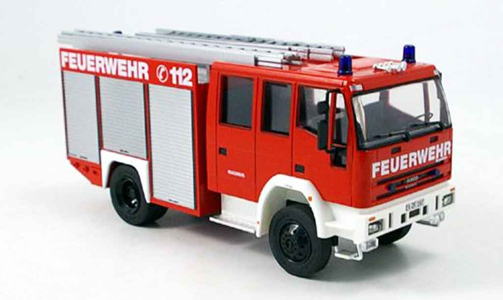 Magirus LF 16 1/43 Schuco Iveco 12 pompier modelauto