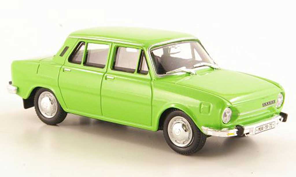Skoda 110 1/43 Abrex L grun 1969 modelauto