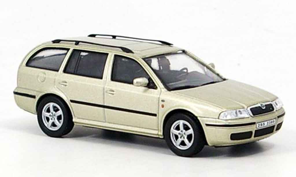 Skoda Octavia 1/43 Abrex combi tour beige modelauto