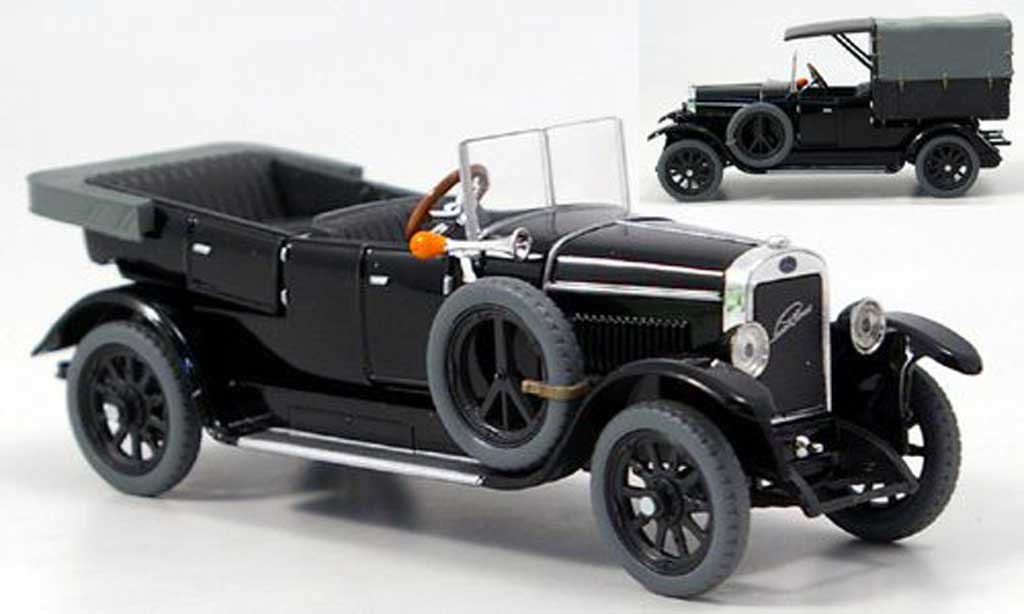 Skoda 110 1/43 Abrex Laurin & Klement Combi Sedan/Lieferwagen zwart 1927 modelauto