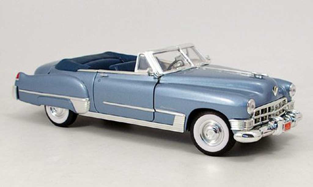 Cadillac Deville 1/18 Yat Ming cabriolet blauw 1949 modelauto