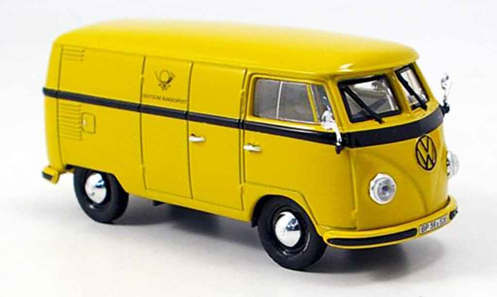 Volkswagen Combi 1/43 Norev t 1b transporter deutsche post 1958 modelauto