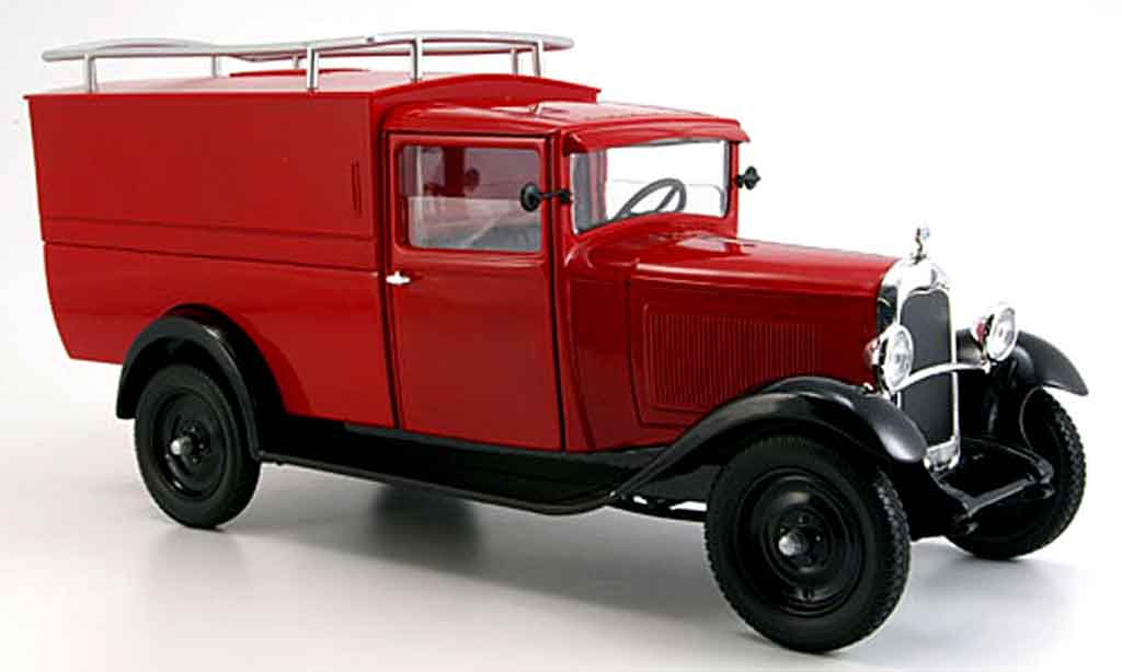 Citroen C4 1930 1/18 Solido 1930 kastenwagen modelauto