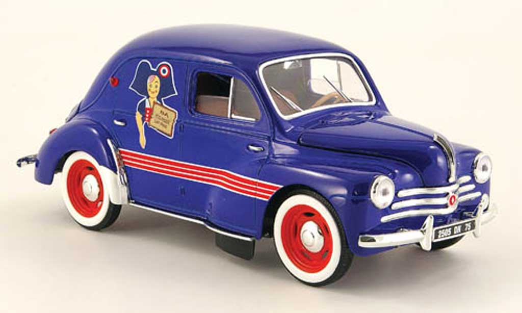 Renault 4CV 1/18 Solido lieferwagen l alsacienne 1954 modelauto