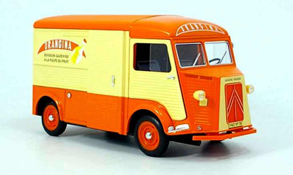 Citroen HY 1/18 Solido orangina lieferwagen (1:21) 1962 modelauto