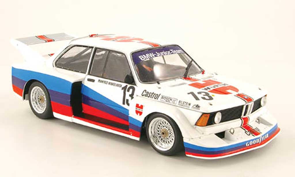 Bmw 320 E21 1/18 Minichamps E21 i gr.5 no13 wurth m.winkelhock drm 1977 modelauto