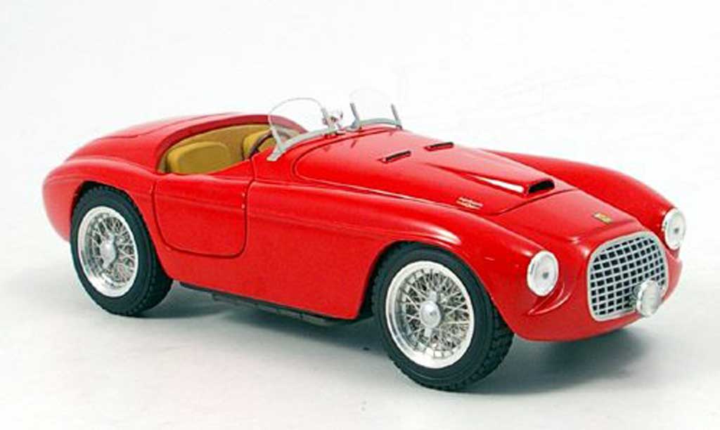 Ferrari 166 1/18 Hot Wheels Elite MM barchetta rood serie elite modelauto