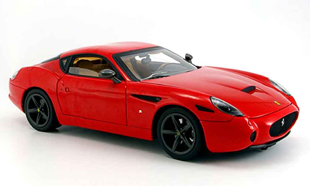 Ferrari 575 GTZ 1/18 Hot Wheels Elite GTZ zagato rood serie super elite modelauto