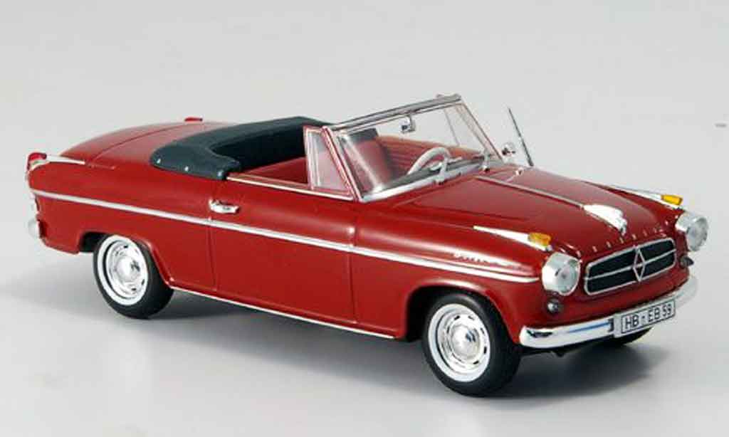Borgward Isabella 1/43 Minichamps Cabrio 1959 modelauto
