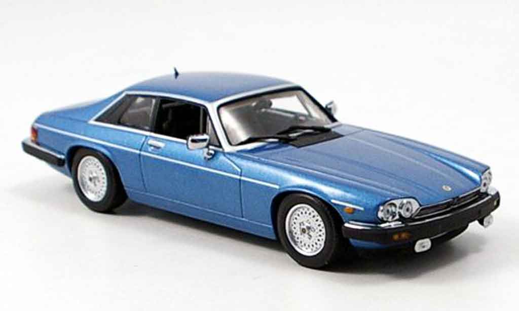 Jaguar XJS 1980 1/43 Minichamps 1980 coupe blauw modelauto