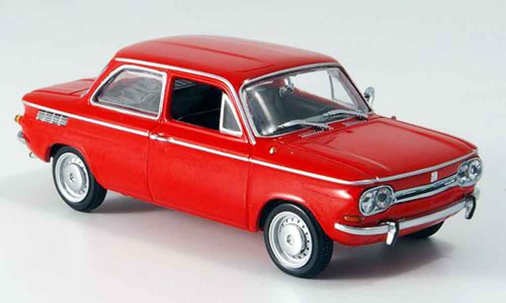NSU TT 1/43 Minichamps rood 1967 modelauto