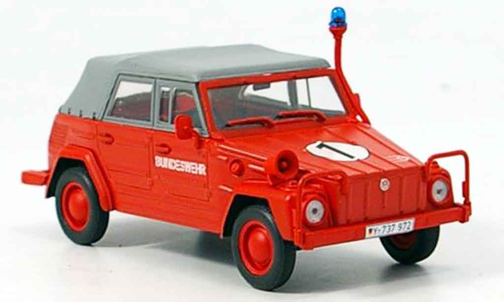 Volkswagen Combi 1/43 Minichamps 181 kubelwagen bundeswehr pompier 1969 modelauto