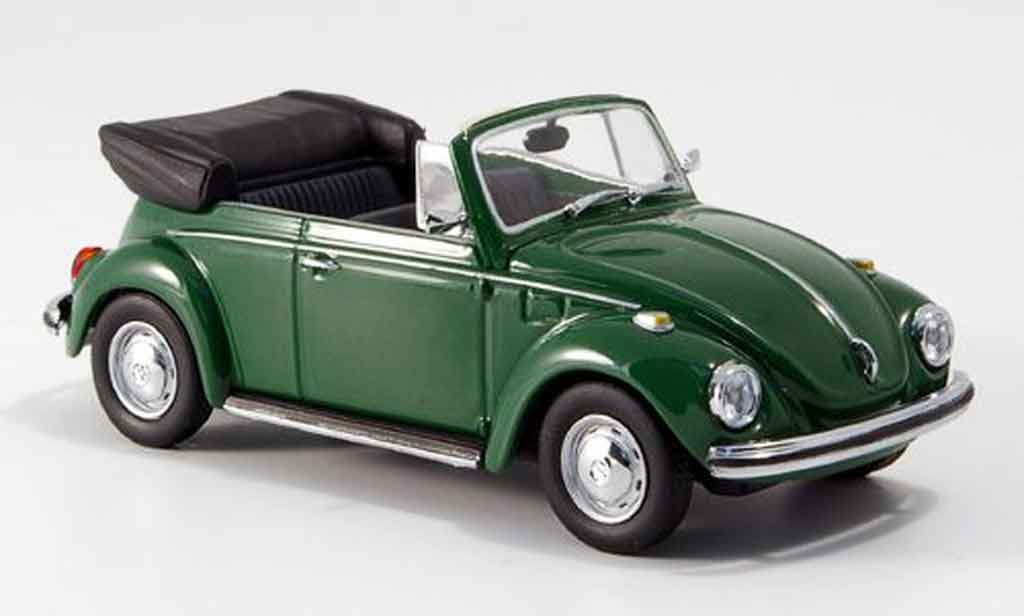 Volkswagen Coccinelle 1/43 Minichamps 1302 cabrio grun 1970 modelauto