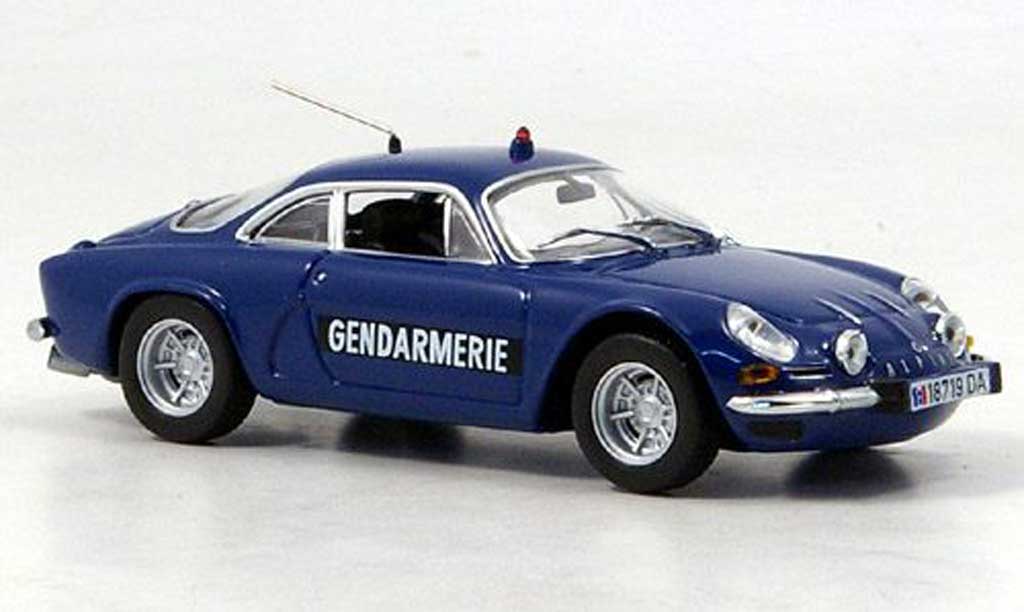 Alpine A110 1/43 Minichamps Gendarmerie Politie (F) 1971 modelauto