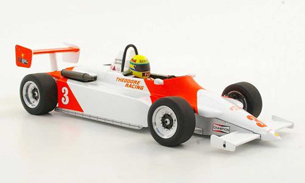 Toyota F1 1/18 Minichamps Ralt RT3 No.3 Theodore Racing A.Senna GP Macau 1983 modelauto