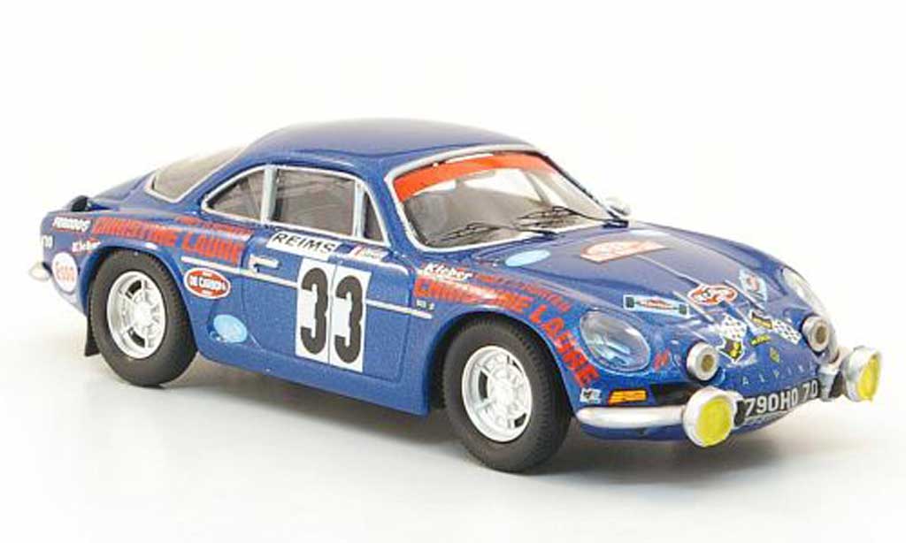 Alpine A110 1/43 Trofeu 1600S No.33 Henry/Thiry Rally Monte Carlo 1973 modelauto