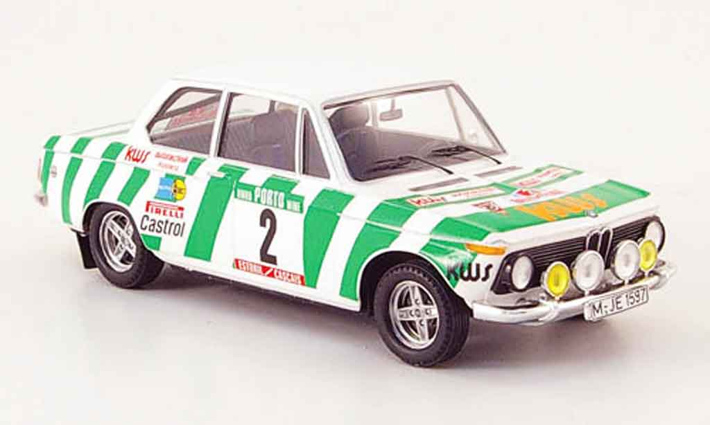 Bmw 2002 Tii 1/43 Trofeu Tii No.2 Warmbold Davenport Rally Portugal 1975 modelauto