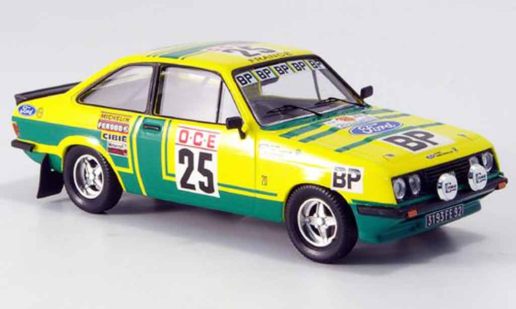 Ford Escort RS 2000 1/43 Trofeu RS 2000 Chasseuil Rally Afrika 1976 modelauto