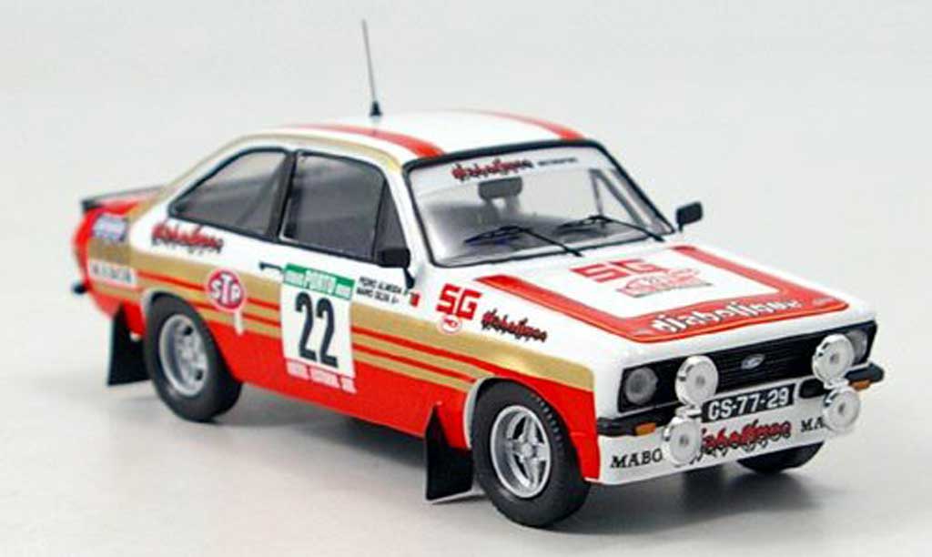 Ford Escort MK2 1/43 Trofeu MK2 MKII Silva Rally Portugal 1981 modelauto