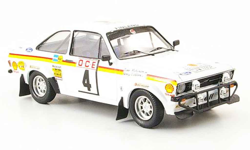 Ford Escort MK2 1/43 Trofeu MK2 Makinen Rally Marokko 1976 modelauto