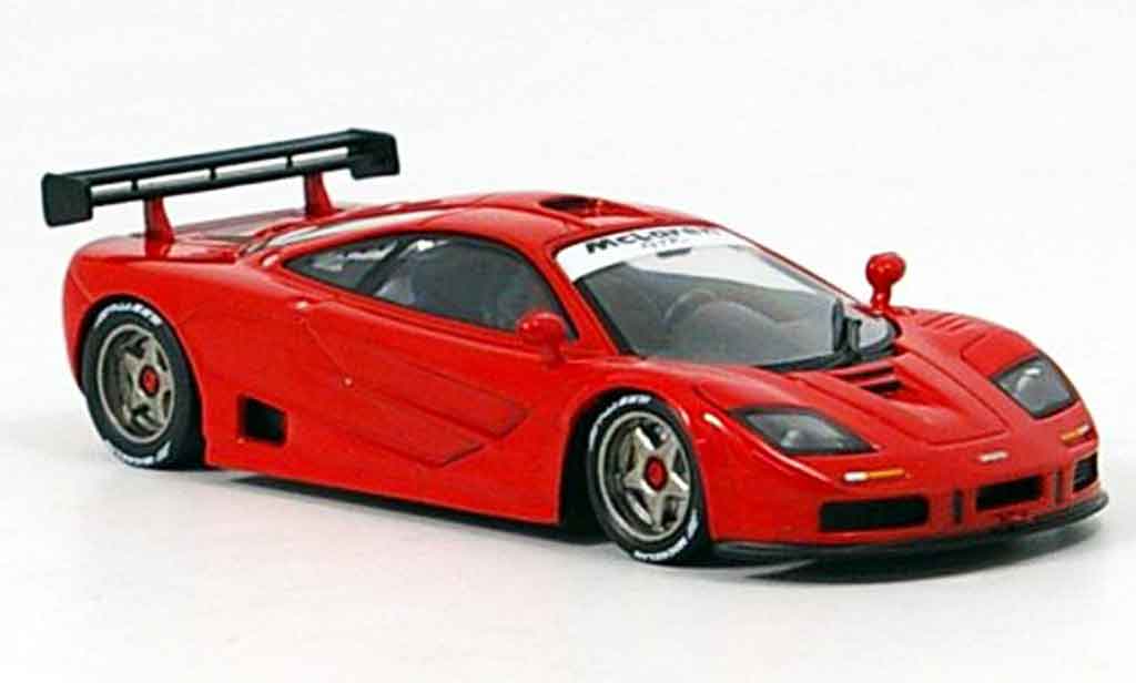 McLaren F1 1/43 IXO GTR Proodotyp rood 1995 modelauto