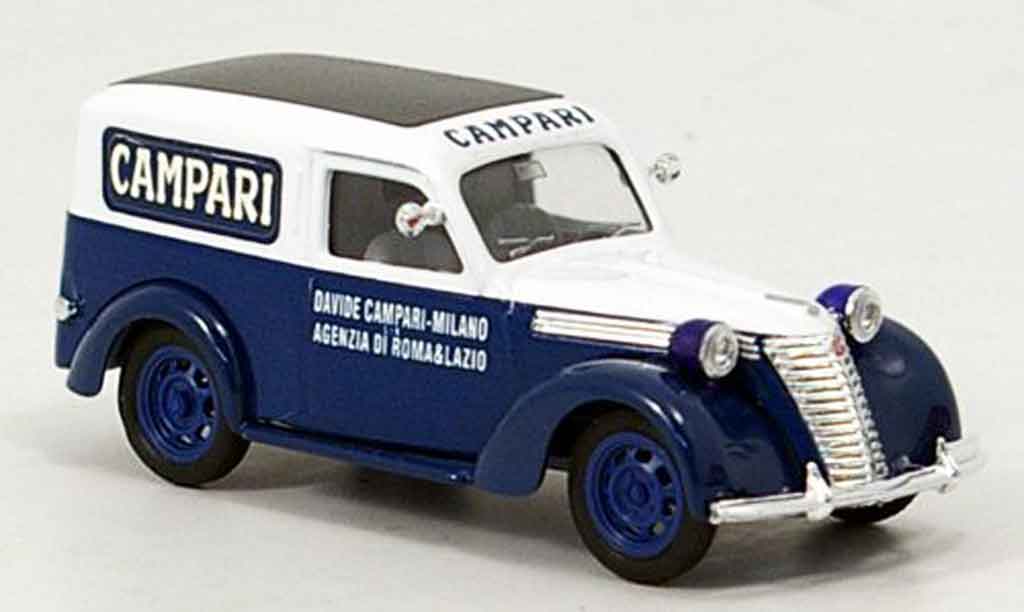 Fiat 1100 1/43 Brumm Lieferwagen Campari modelauto