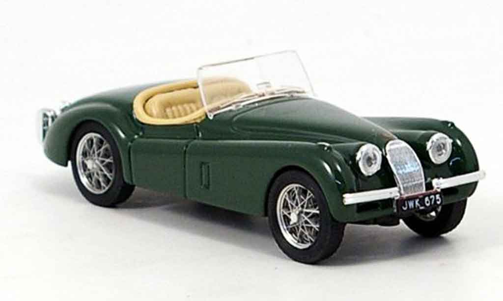 Jaguar XK 120 1/43 Brumm 120 spider grun offen 1948 modelauto