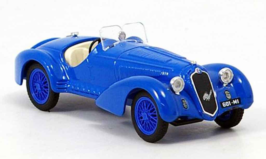 Alfa Romeo 8C 2900 1/43 Brumm 2900 b blauw 1938 modelauto