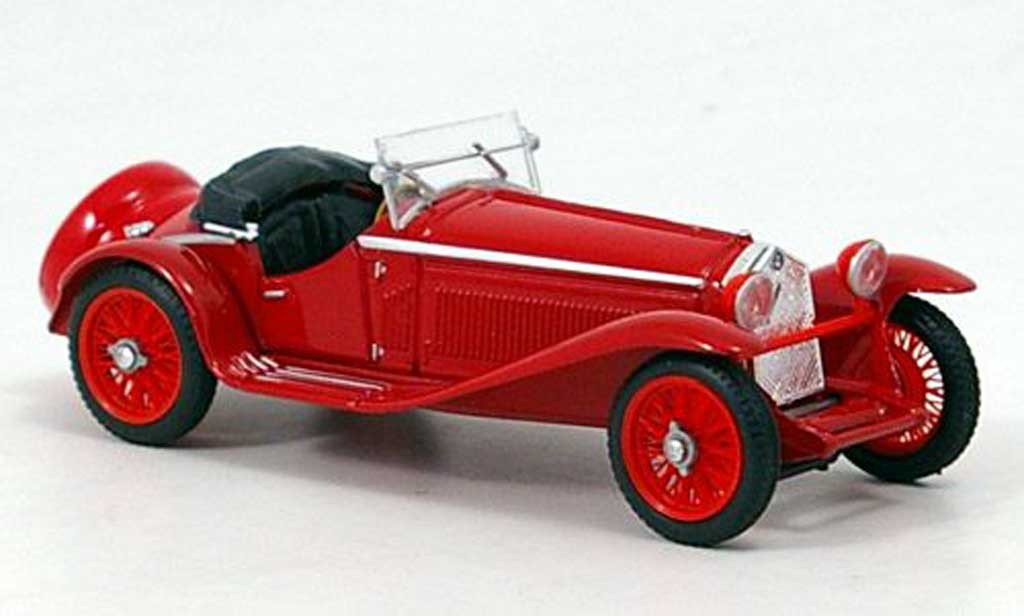 Alfa Romeo 1750 1/43 Brumm Zagato rood 1931 modelauto