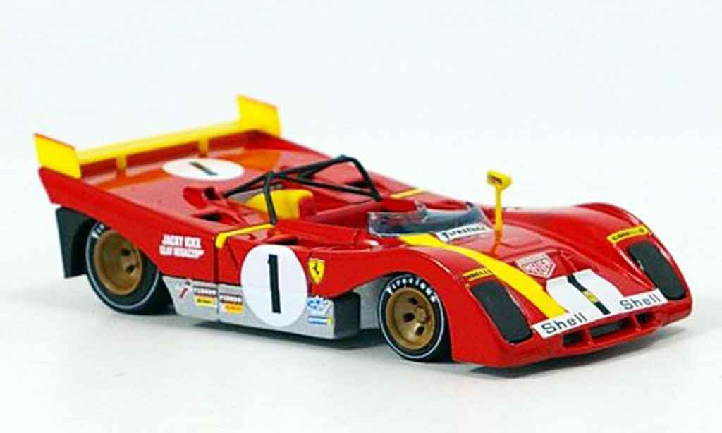 Ferrari 312 PB 1/43 Brumm PB no.1 ickx 1000km monza 1972 modelauto