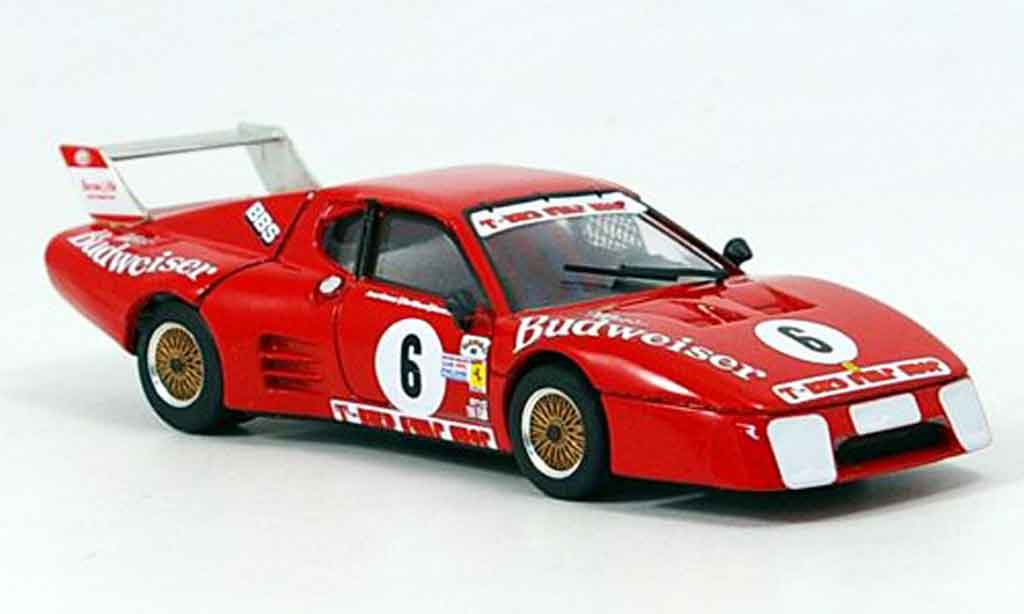 Ferrari 512 BB 1/43 Brumm BB no.6 wollek daytona 1982 modelauto