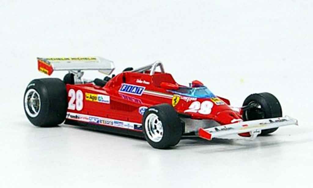 Ferrari 126 1981 1/43 Brumm 1981 CK turbo no.28 d.pironi gp italien modelauto