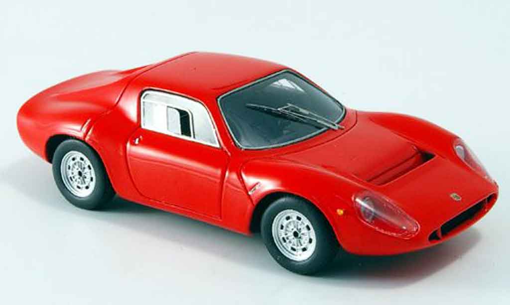 Fiat 130 1/43 Spark Abarth OT 0 rood 1966 modelauto