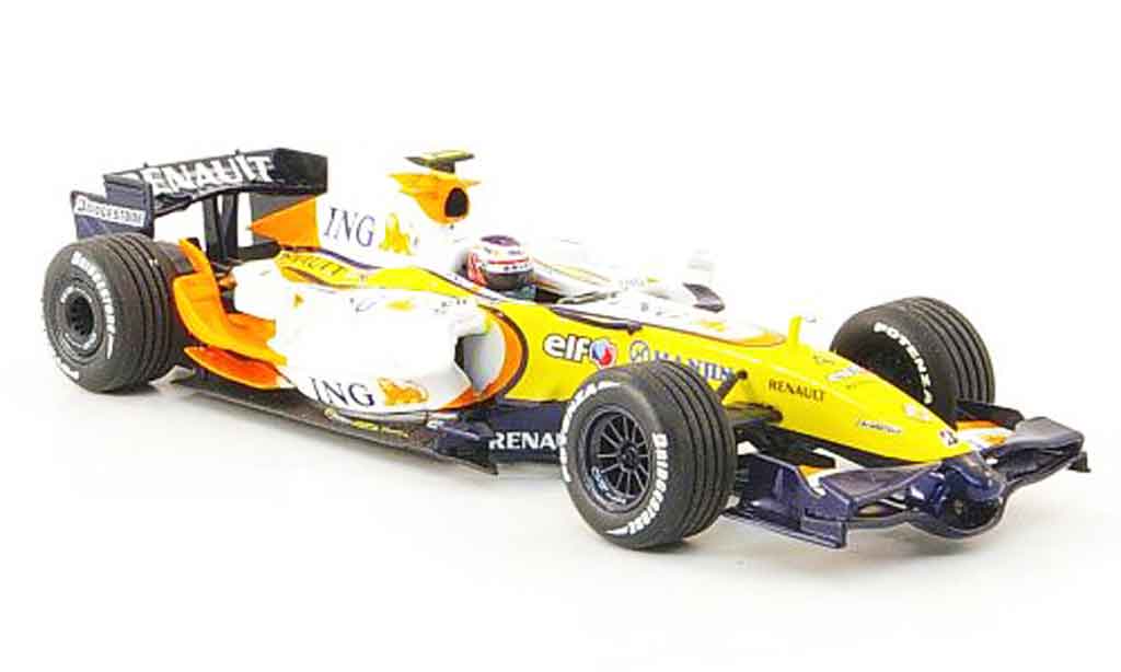 Renault F1 1/43 Minichamps ing f1 team r27 kovalainen 2007 modelauto