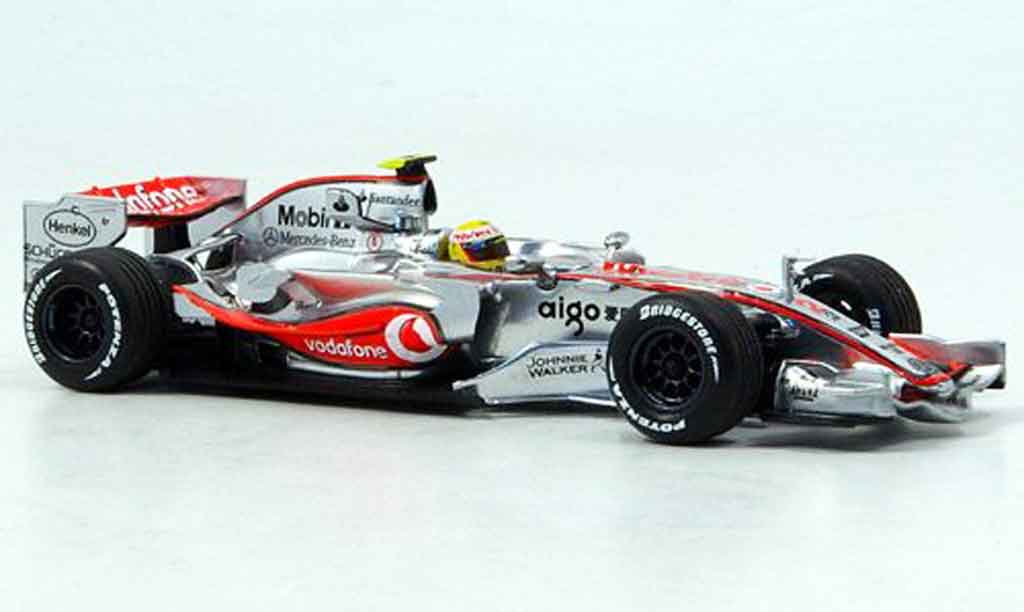 Mercedes F1 1/43 Minichamps McLaren Vodafone MP4 22 No. 2 2007 modelauto